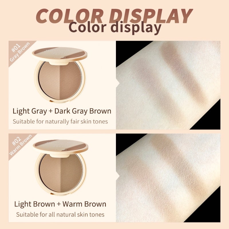 Judydoll-2 Shades Contour Palette