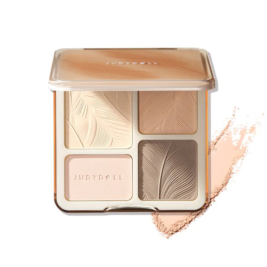 2 IN 1 Highlighter Contour Palette