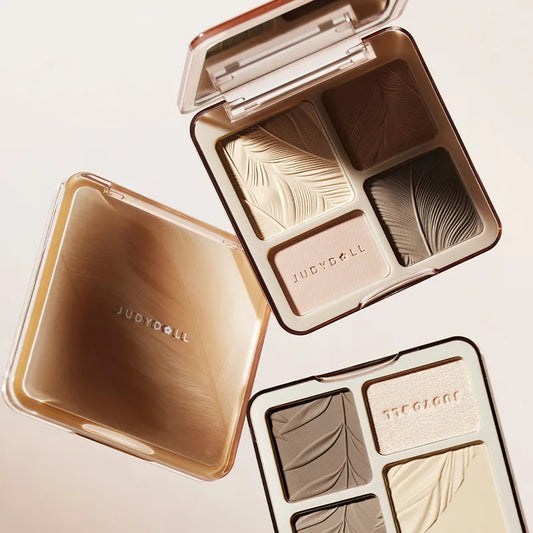2 IN 1 Highlighter Contour Palette