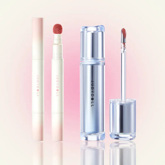 Judydoll Hydra-Matte Lip Duo | Gloss & Soft-Matte Combo