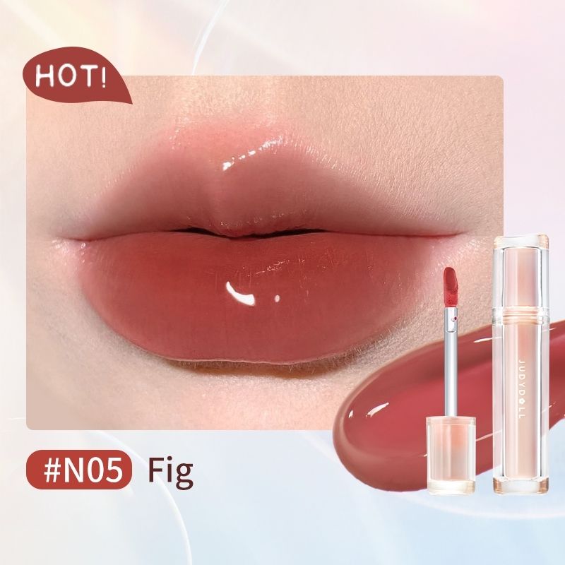 Judydoll-Mirror Tea Jelly Light Moisturizing Lip Glaze