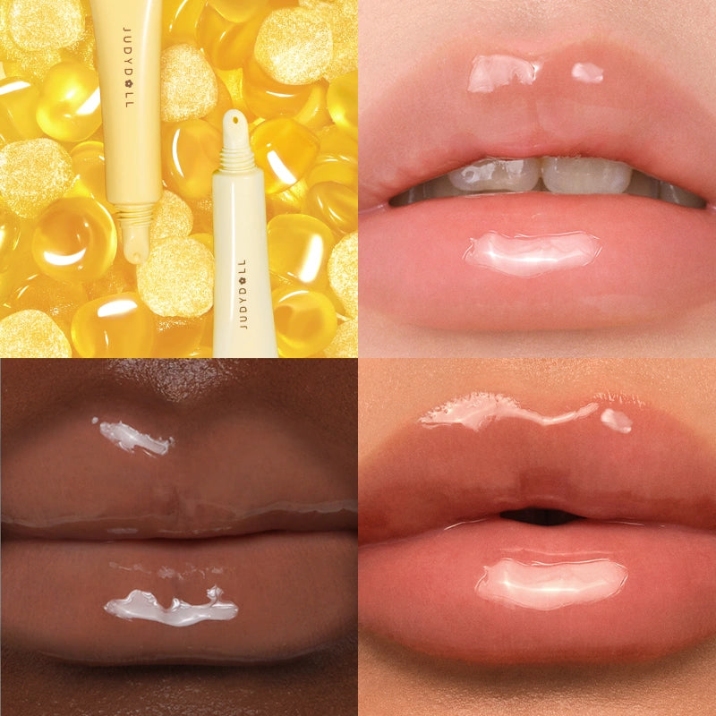 JudyDoll Lip Scrub & Balm Duo #01 Banana