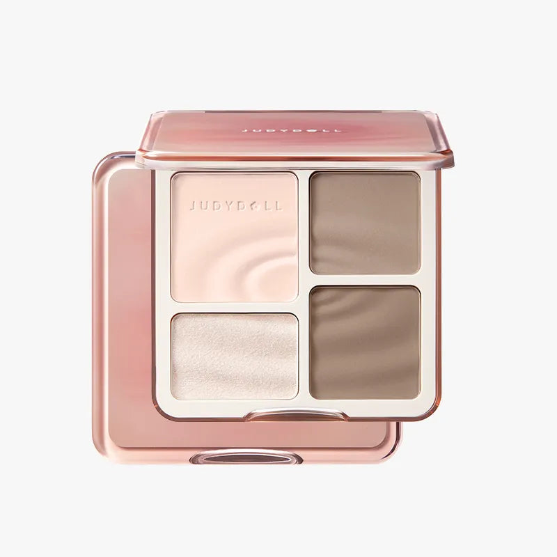2 IN 1 Highlighter Contour Palette