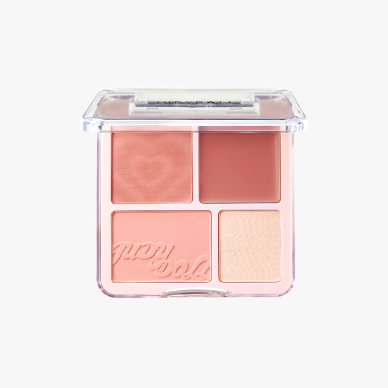 Judydoll 2 in 1 Blush Highlight Palette