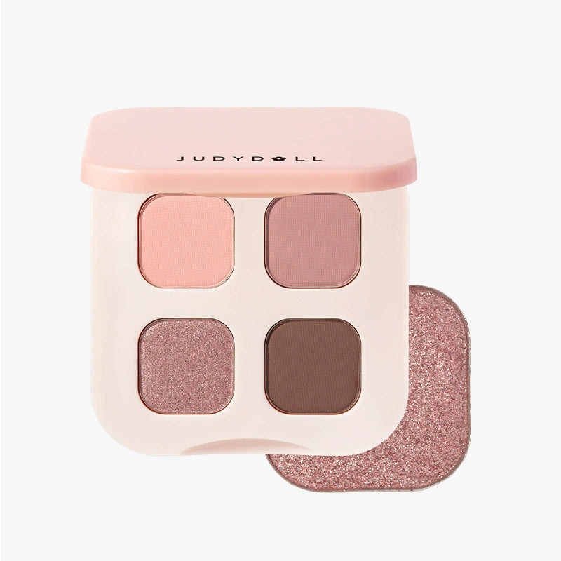 Judydoll Silky 4-Color Eyeshadow Palette 01