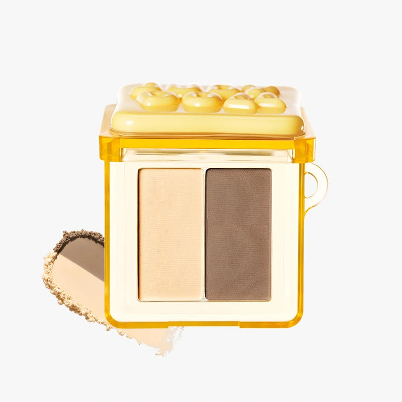 Judydoll Mini 2 IN 1 Highlighter Contour Palette 02