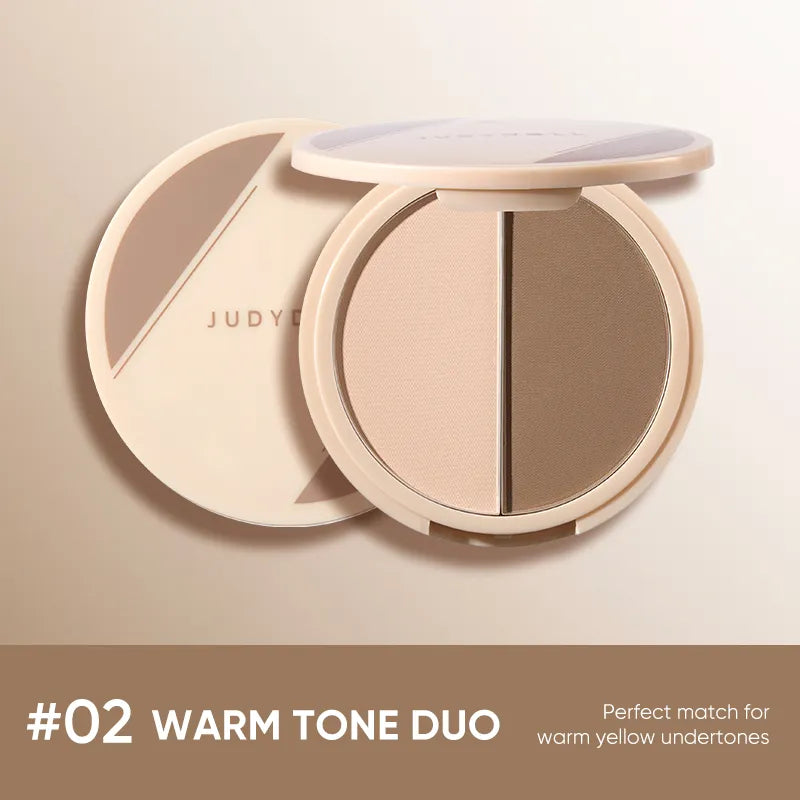 Judydoll-2 Shades Contour Palette