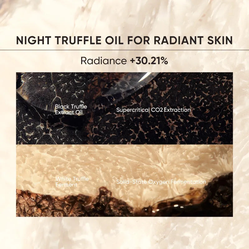 Gentle cleansing oil for dry, sensitive skin. Instantly melts makeup in 5s, purifies pores, hydrates, and leaves a fresh woody truffle scent.