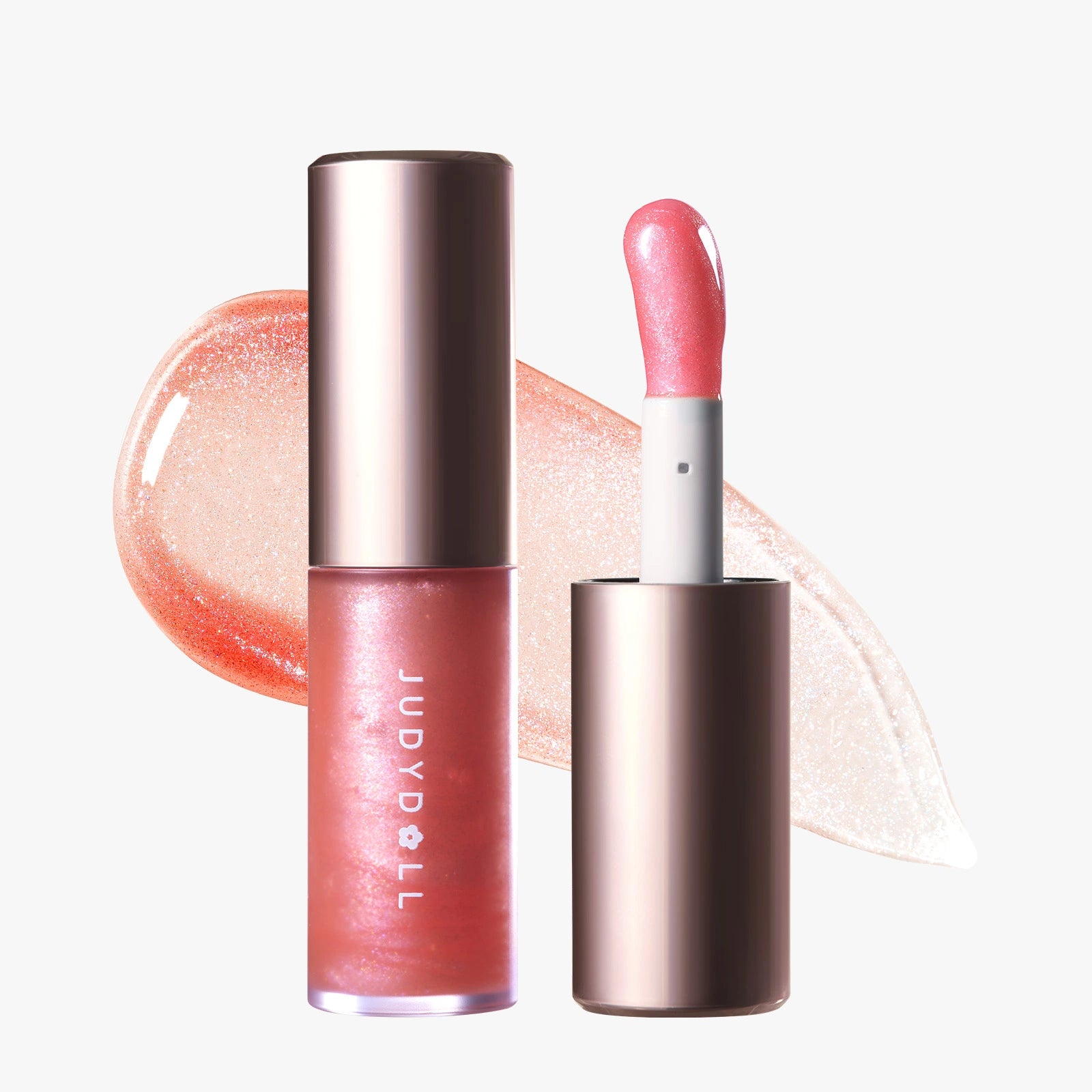 Judydoll Dazzle Crush Lip Oil – Glittery, Long-Lasting Color Tint | 15% Off First Order