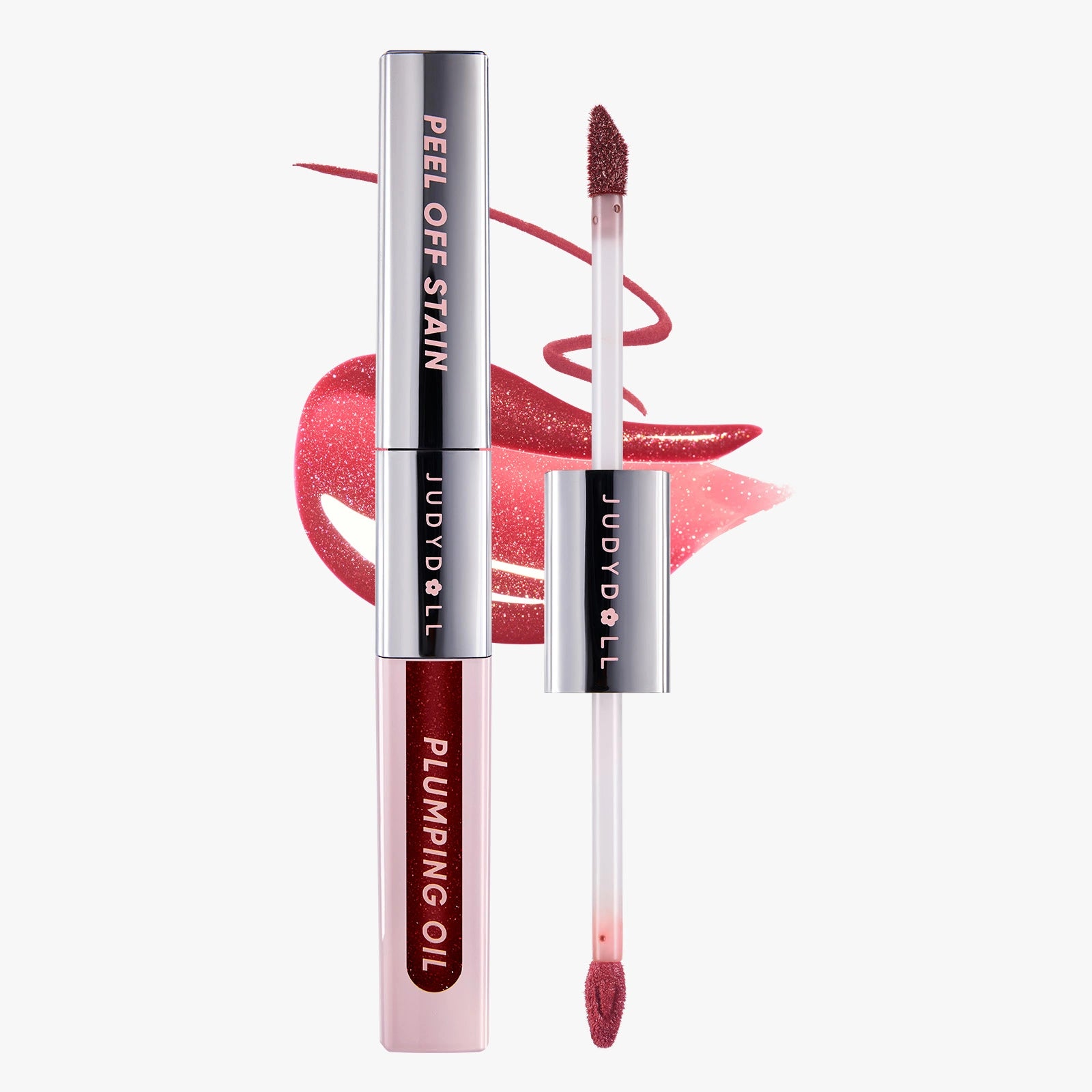 Judydoll Peel Off Stain & Plumping Oil Duo | 40H Lip Tint