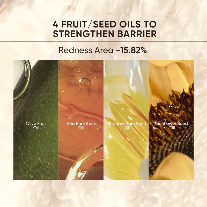 Gentle cleansing oil for dry, sensitive skin. Instantly melts makeup in 5s, purifies pores, hydrates, and leaves a fresh woody truffle scent.