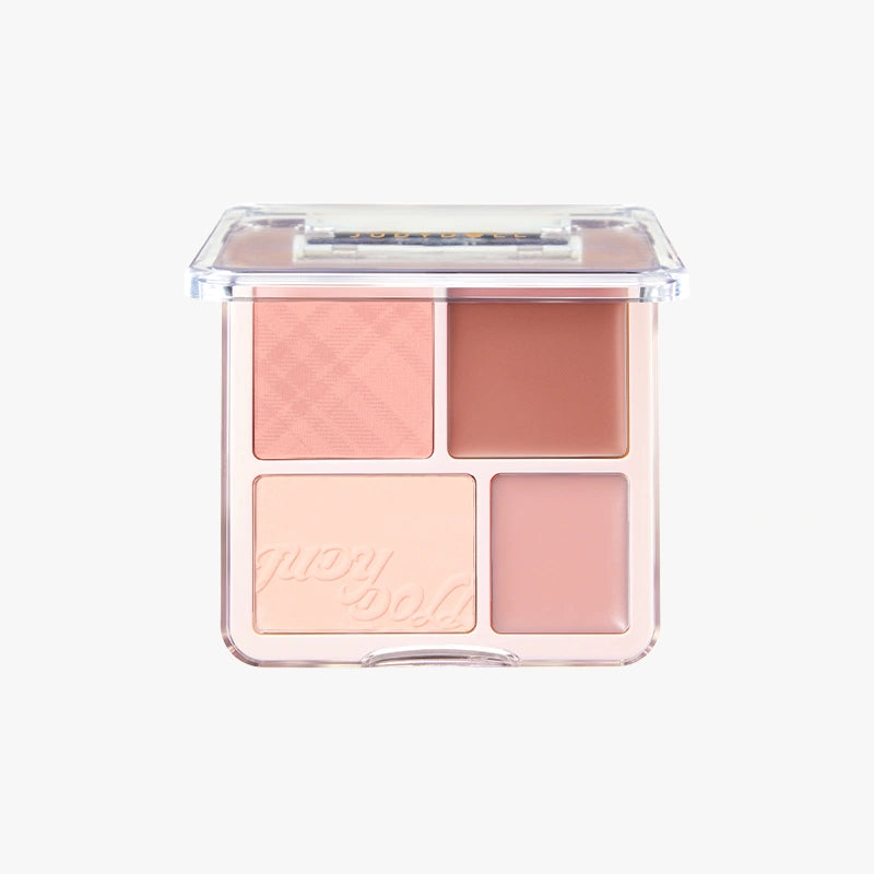 Judydoll 2 in 1 Blush Highlight Palette