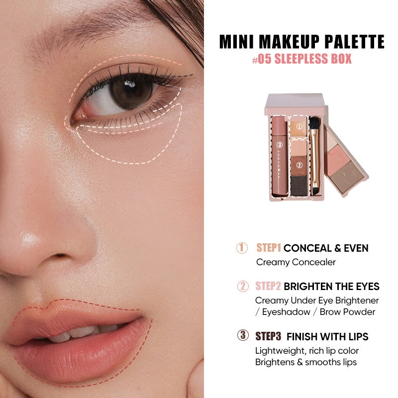 Judydoll Mini Makeup Palette: all-in-one solution – Judydoll-JOY GROUP Judydoll Mini Makeup Palette: all-in-one solution – Judydoll-JOY GROUP