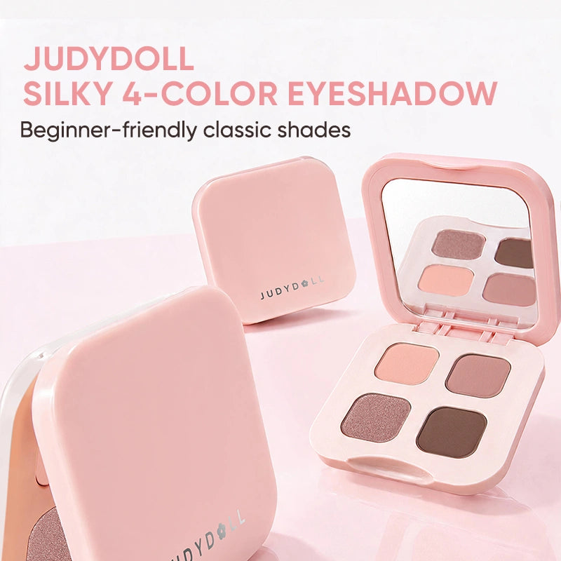 Judydoll Silky 4-Color Eyeshadow Palette