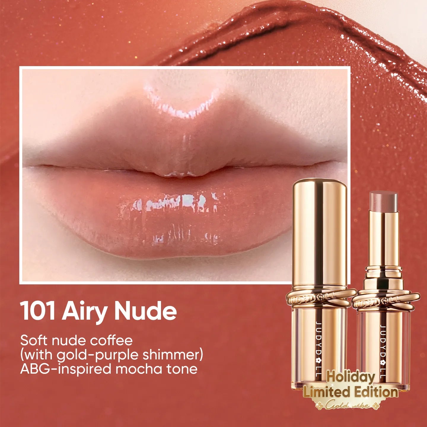 Stay Shine Lipstick— Holiday Limited Edition