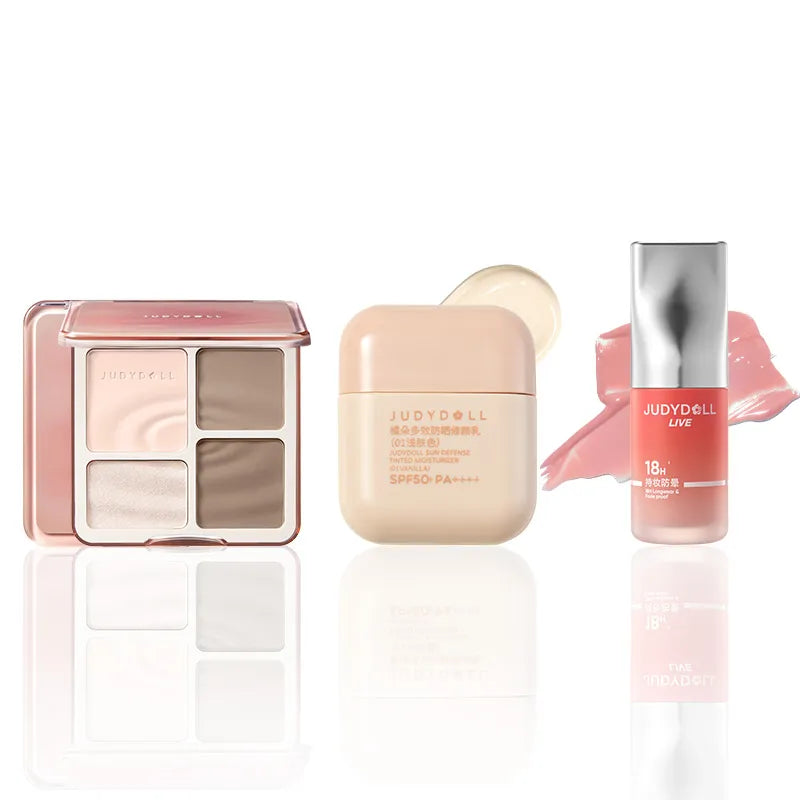 Trio de base pour le visage