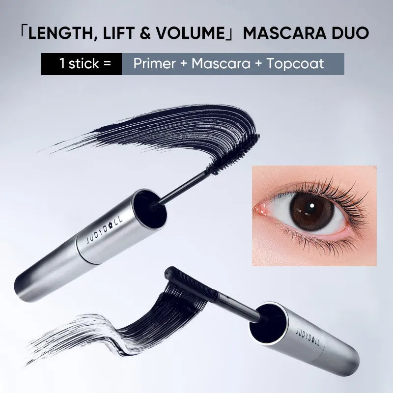 Dúo de máscaras de pestañas Volume &amp; Curling 