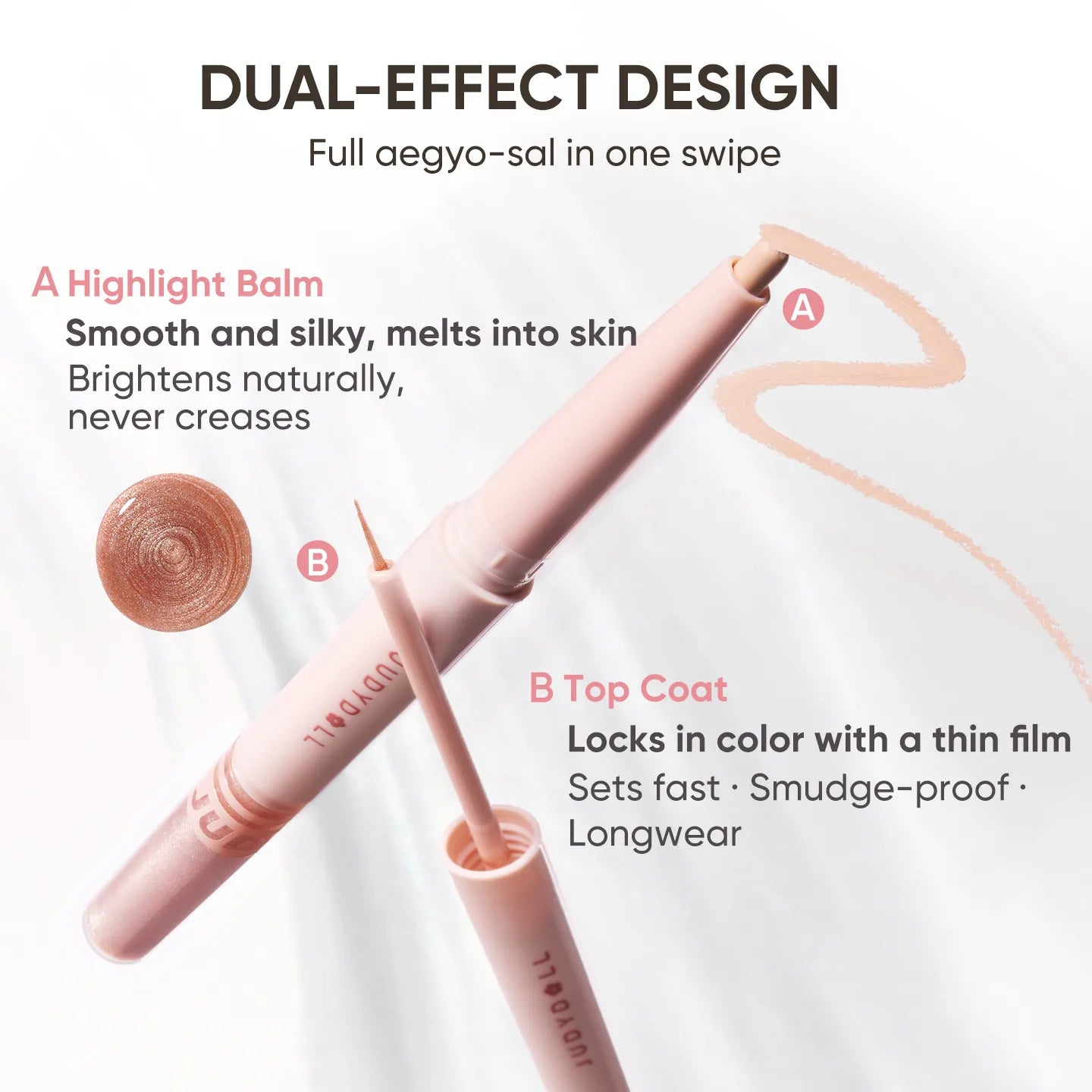 Judydoll Double Under Eyeliner | Dual Brightening Highlight