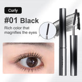 3D Curling Eyelash Iron Mascara - 6°Curling Design #Black