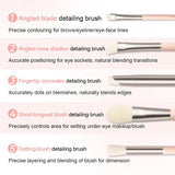 5Pcs Professional Makeup Detail Brush Set