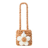 Free Floral Braided Earphone Bag