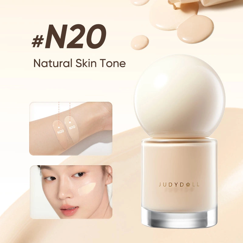 Fond de teint pour peaux grasses, format voyage 