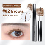 3D Curling Eyelash Iron Mascara - 6°Precision Design #Brown