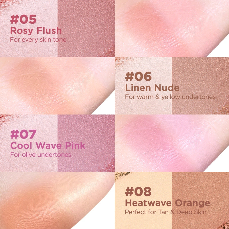 Judydoll Satin Glow Blush Swatch