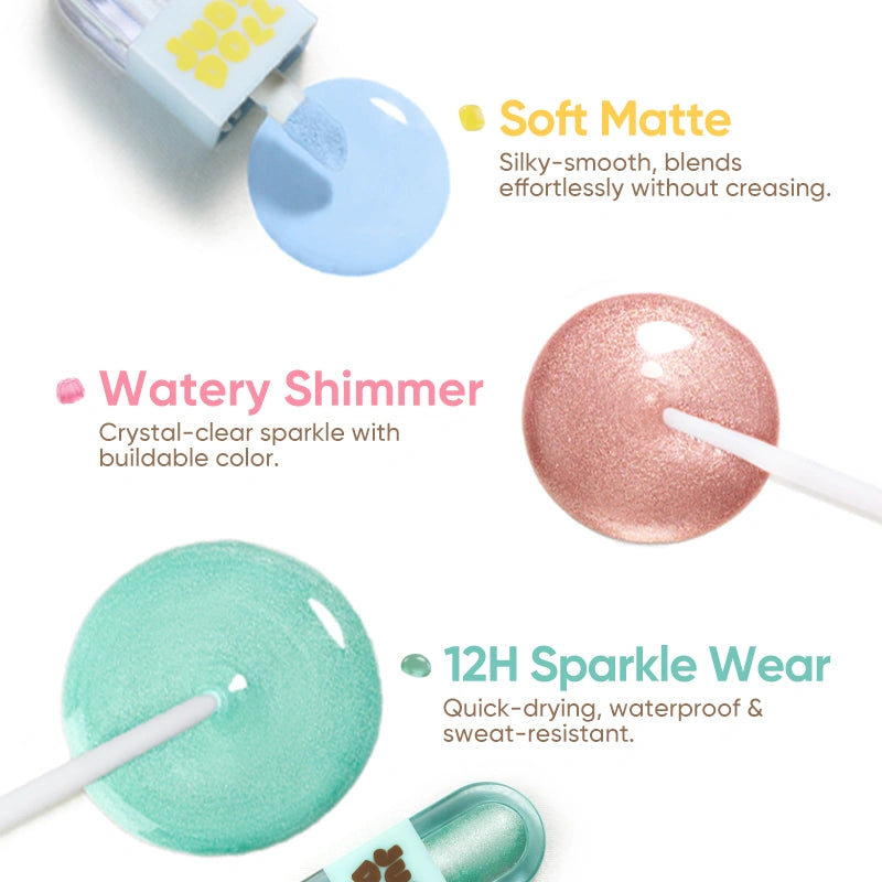 Judydoll Mini Hard Candy Dual-Ended Liquid Eyeshadow