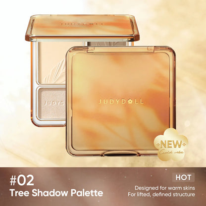 2 IN 1 Highlighter Contour Palette — Holiday Limited Edition