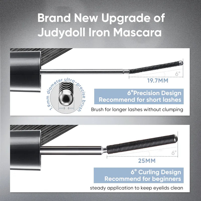 Brand New - Iron Mascara 6°Curling Design #01 Black