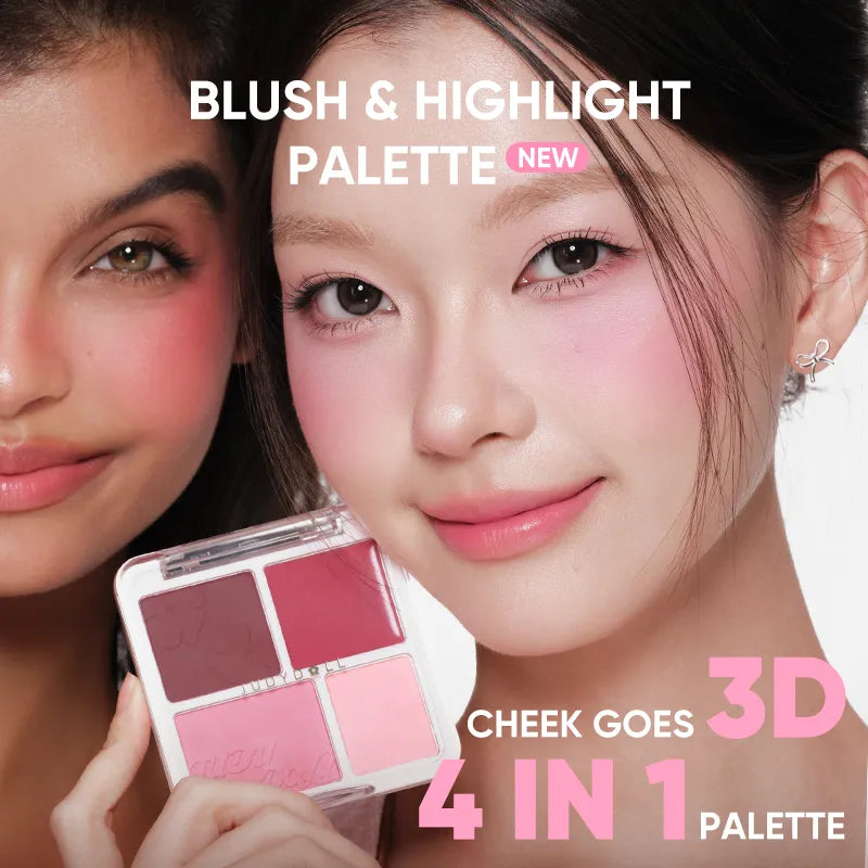 Judydoll Blush & Highlight Palette