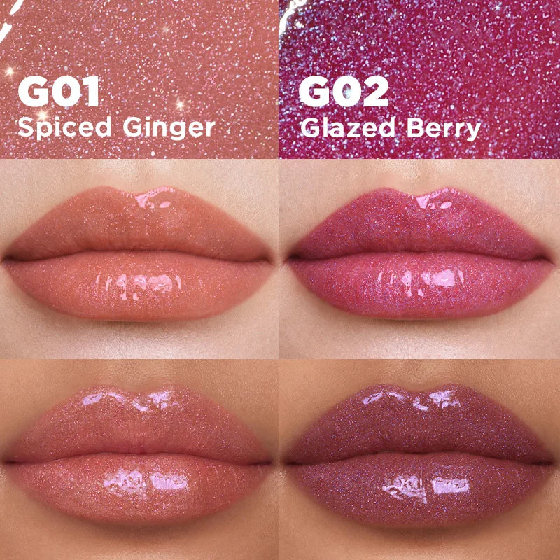 Judydoll PDRN Stay Shine Lipstick Set Color Swatch