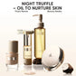 Lightweight truffle-infused serum for day and night care. Hydrates, repairs, and leaves skin dewy, smooth, and radiant with a seamless makeup finish.