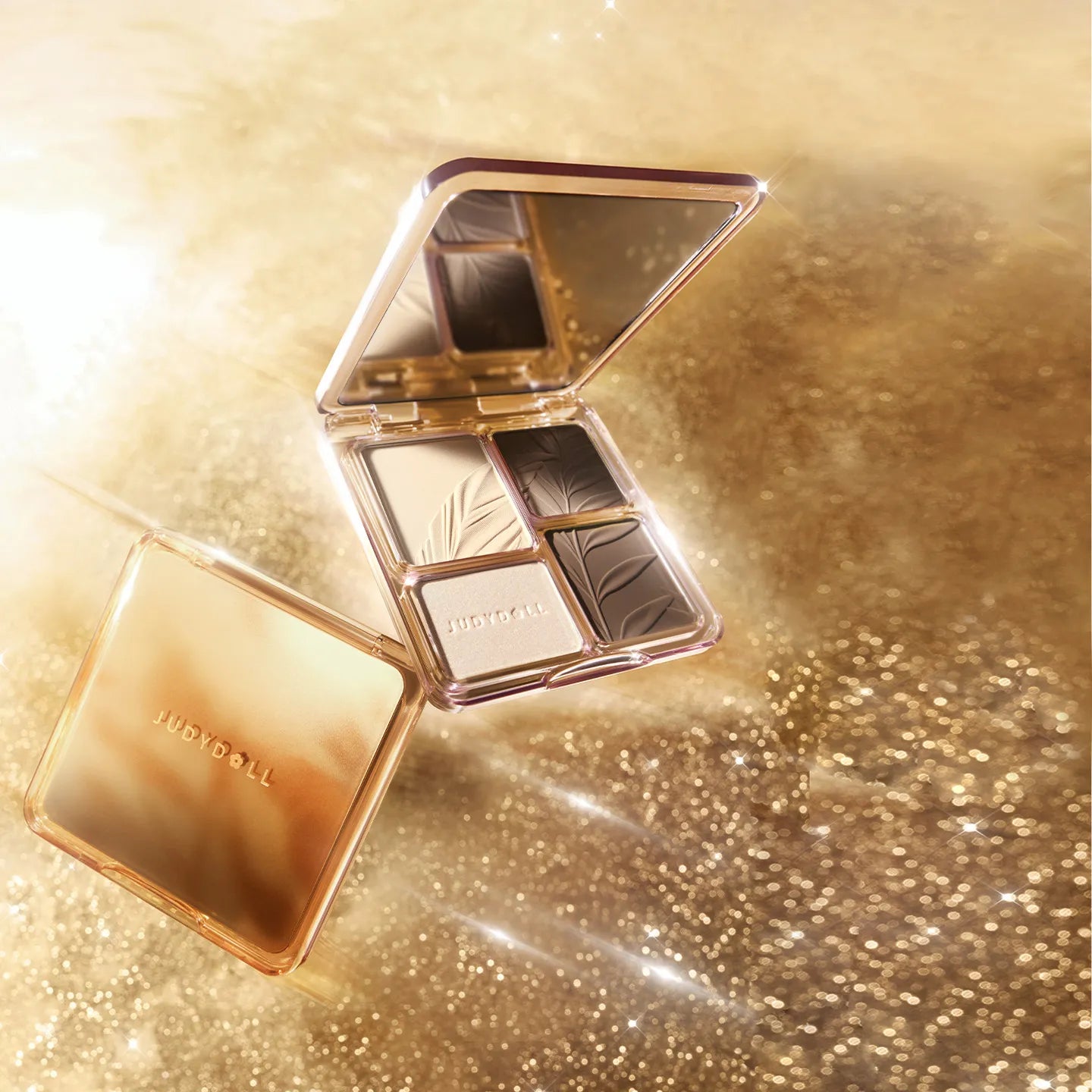 2 IN 1 Highlighter Contour Palette — Holiday Limited Edition