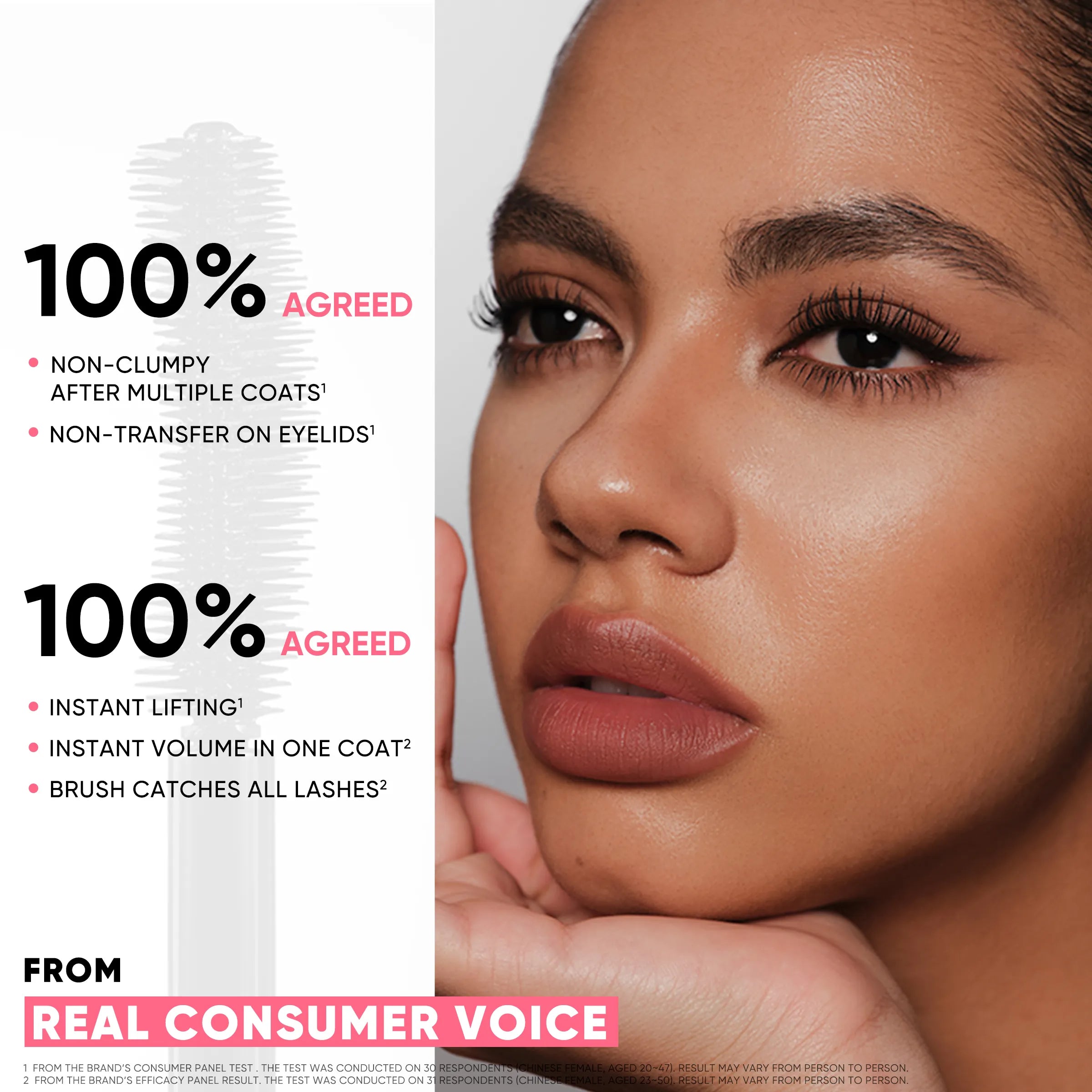 No-Drooping Volume Mascara