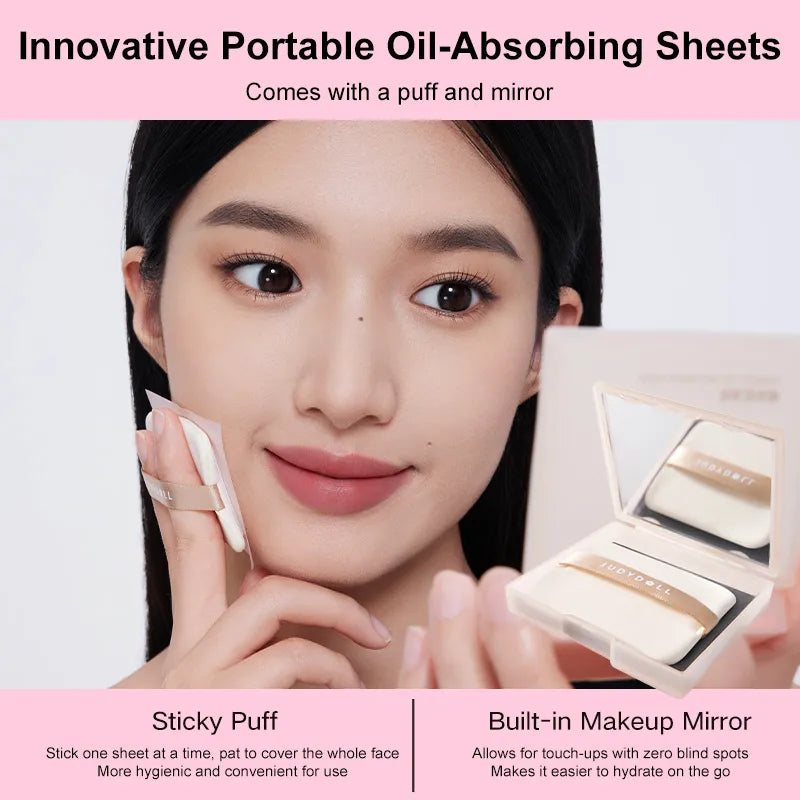 Judydoll Portable Oil-Absorbing Sheets