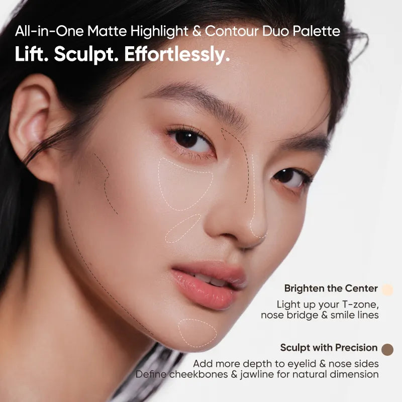 Judydoll-2 Shades Contour Palette