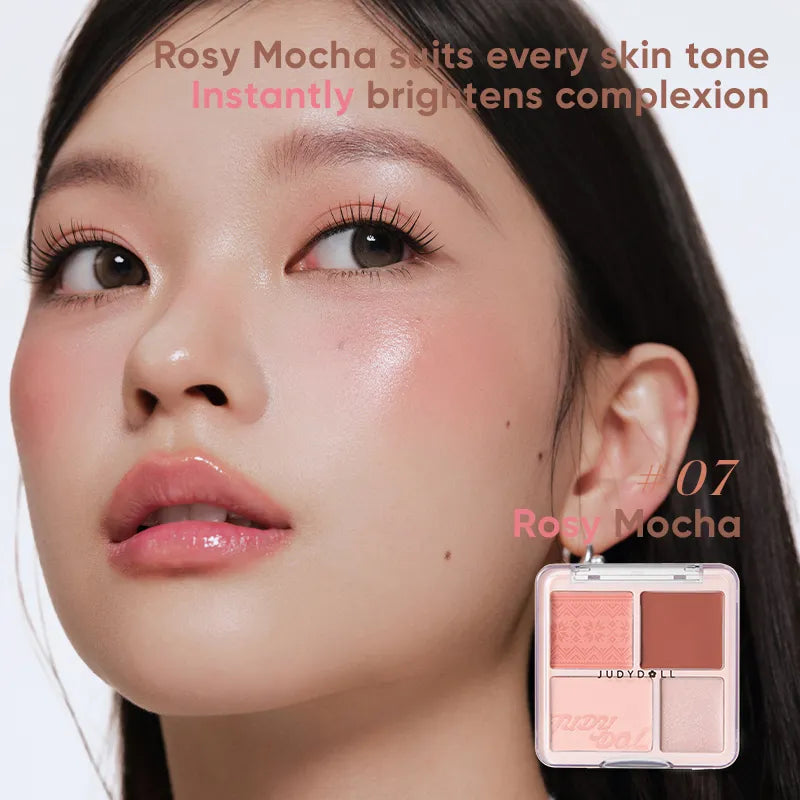 2 in 1 Blush Highlight Palette