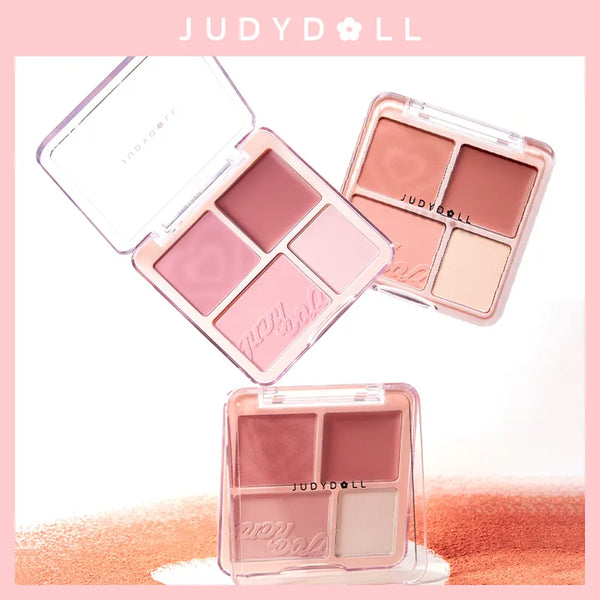 Judydoll 2 in 1 Blush Highlight Palette – Judydoll-JOY GROUP