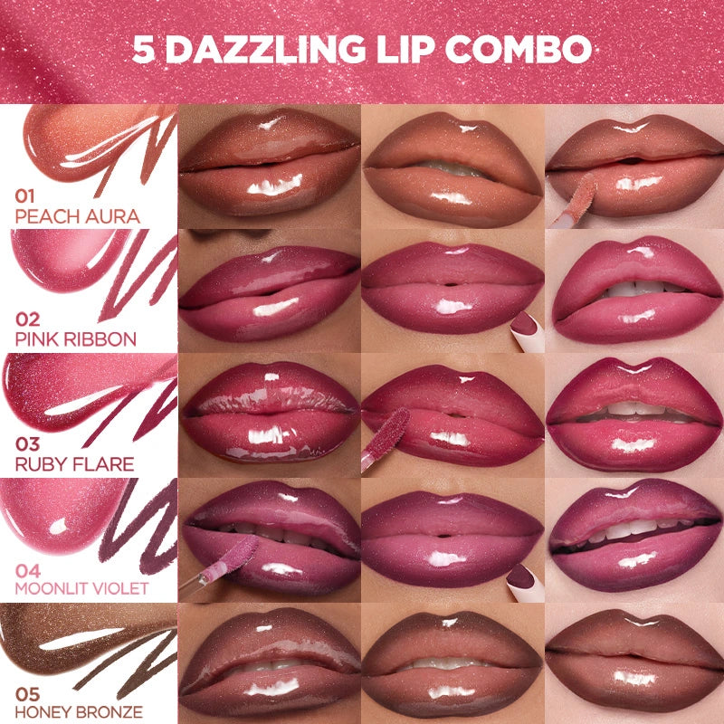 Judydoll Lip Gloss & Liner Duo Swatch
