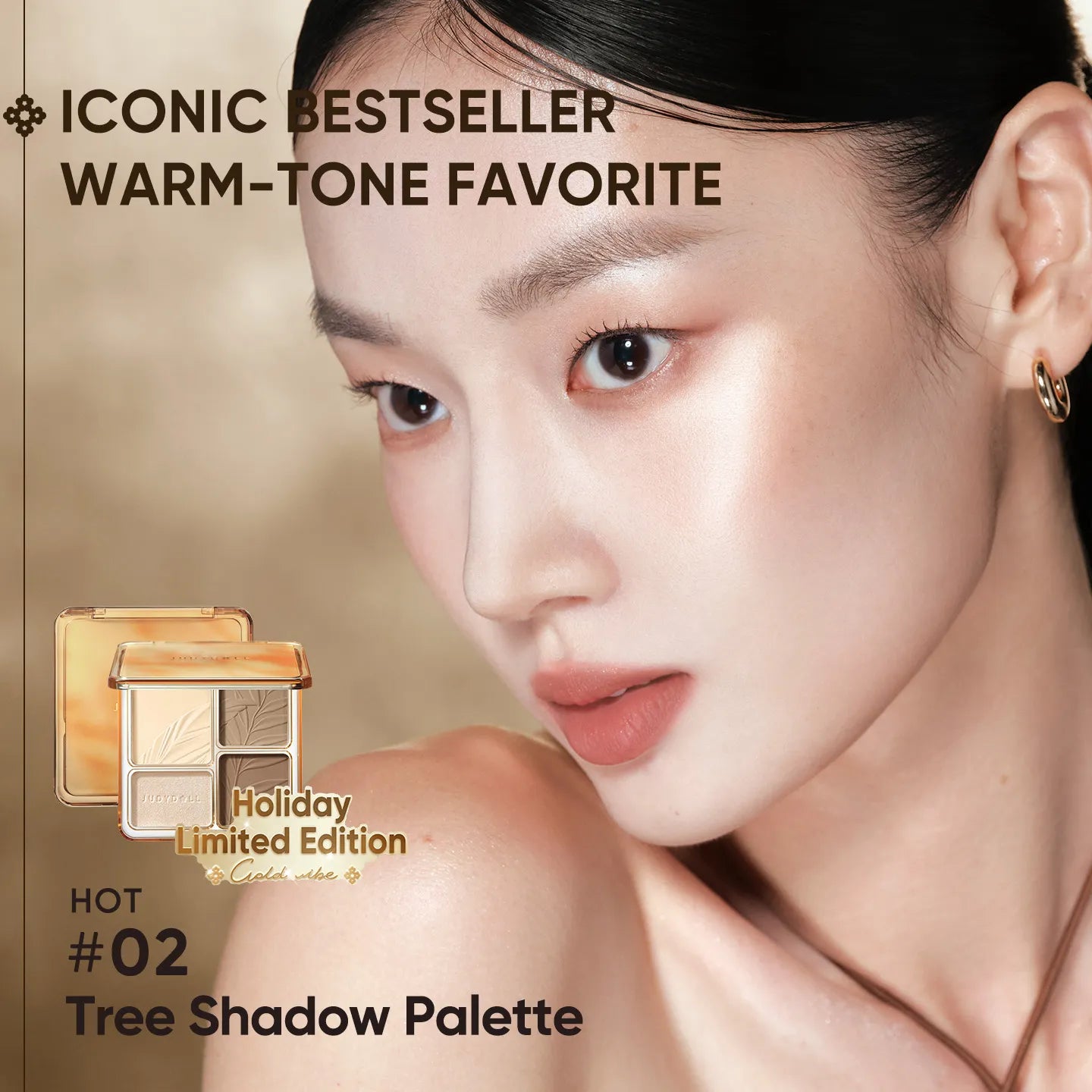 2 IN 1 Highlighter Contour Palette — Holiday Limited Edition