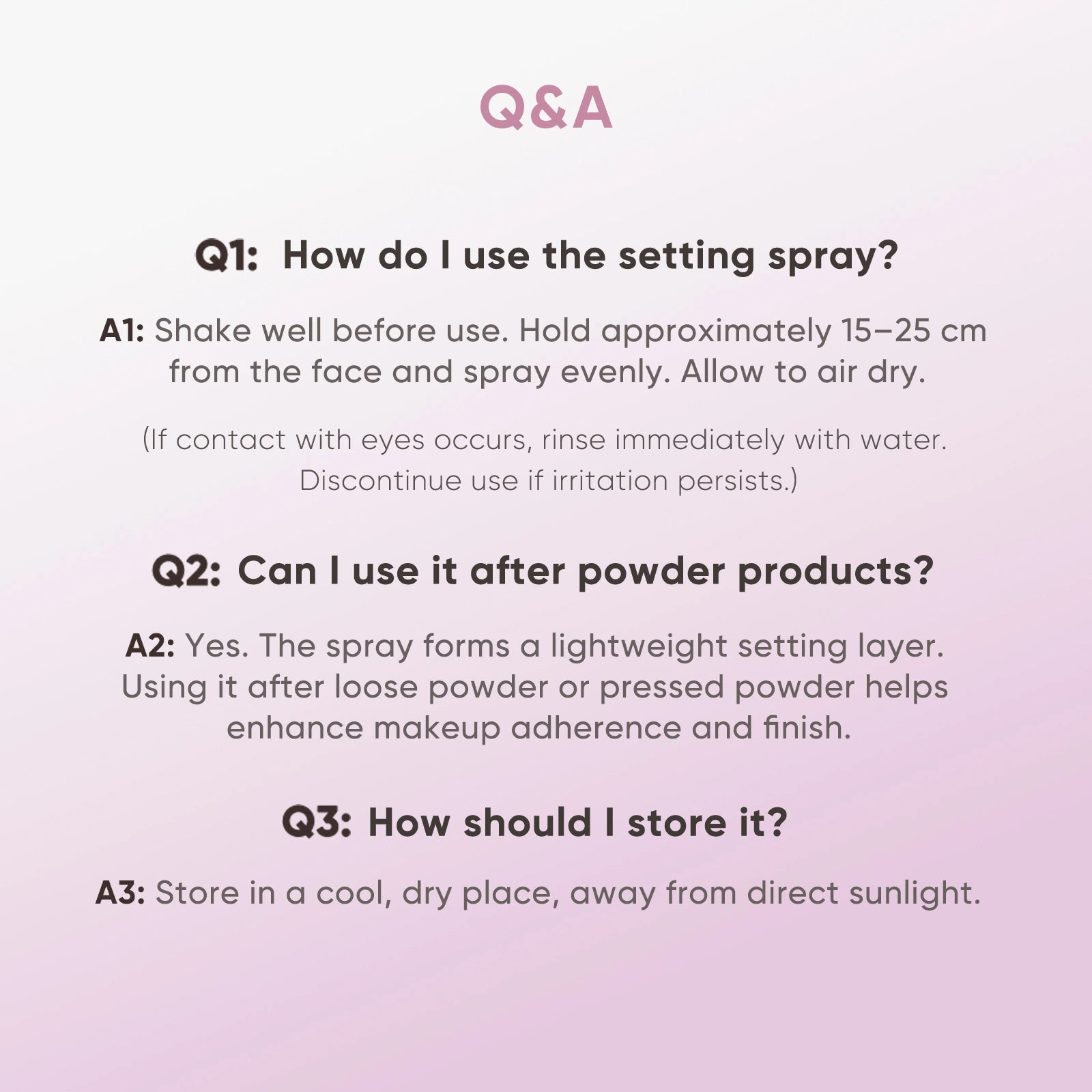 Judydoll Setting Spray Dewy