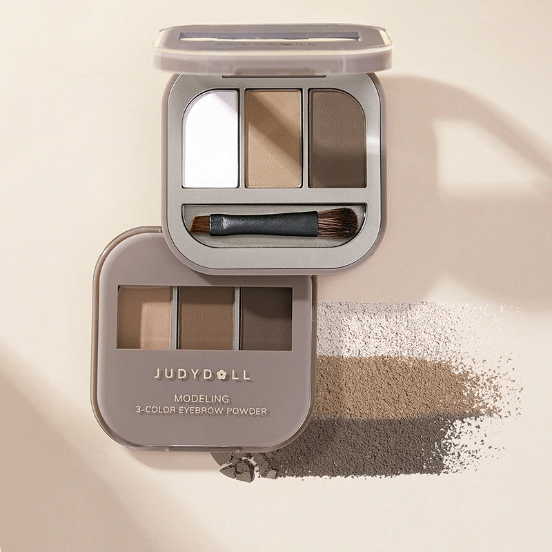 3 Shade Eyebrow Powder