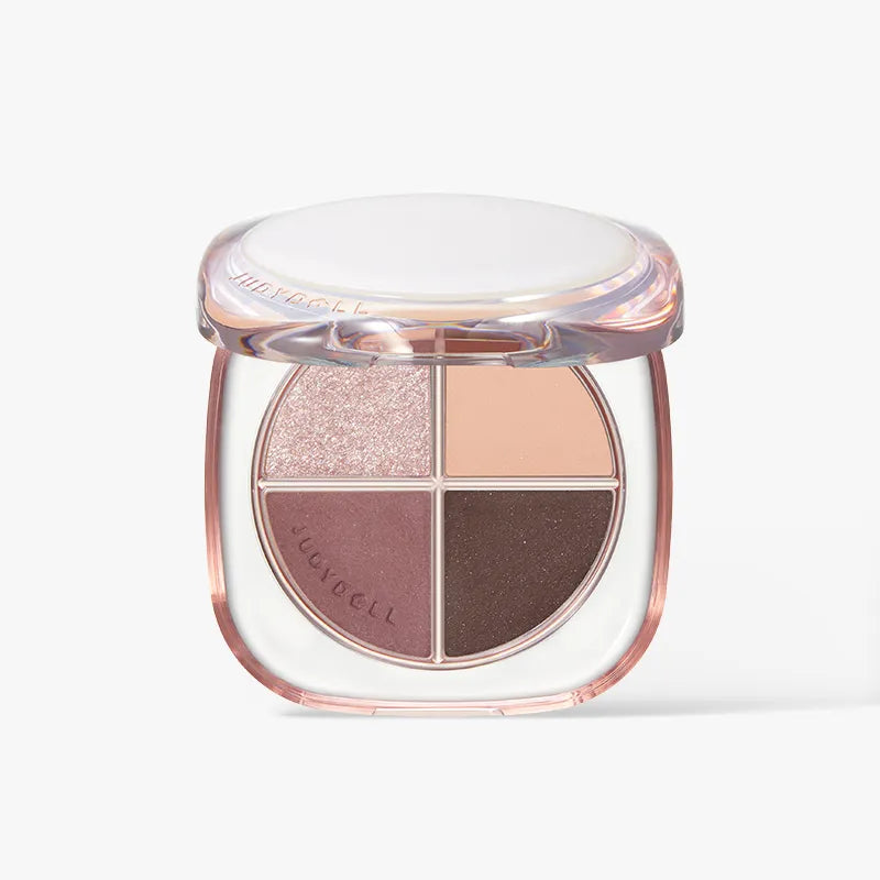 Glazed Beauty: 4-Shade Eyeshadow Palette