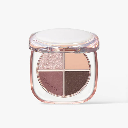 Glazed Beauty: 4-Shade Eyeshadow Palette