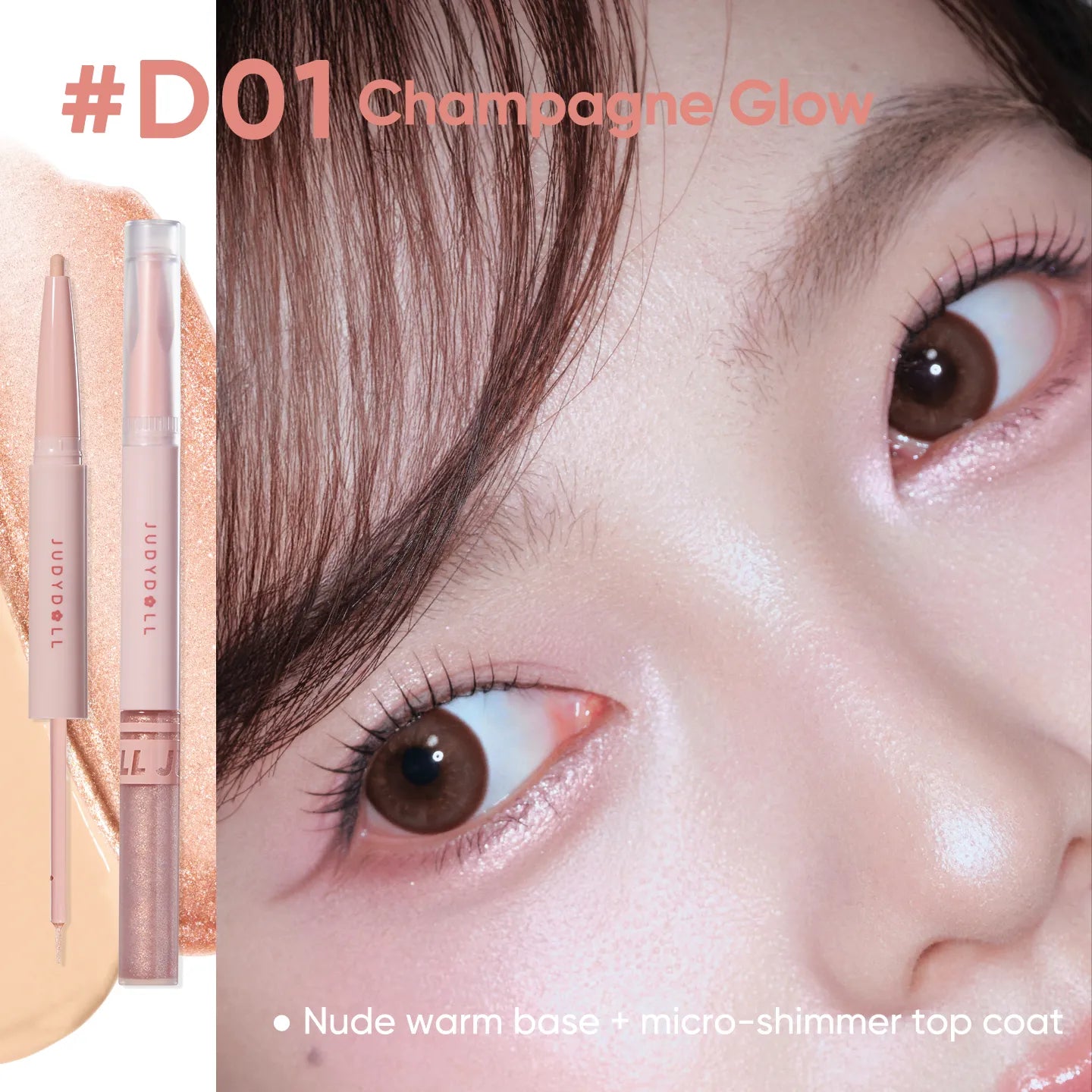 Judydoll Double Under Eyeliner | Dual Brightening Highlight