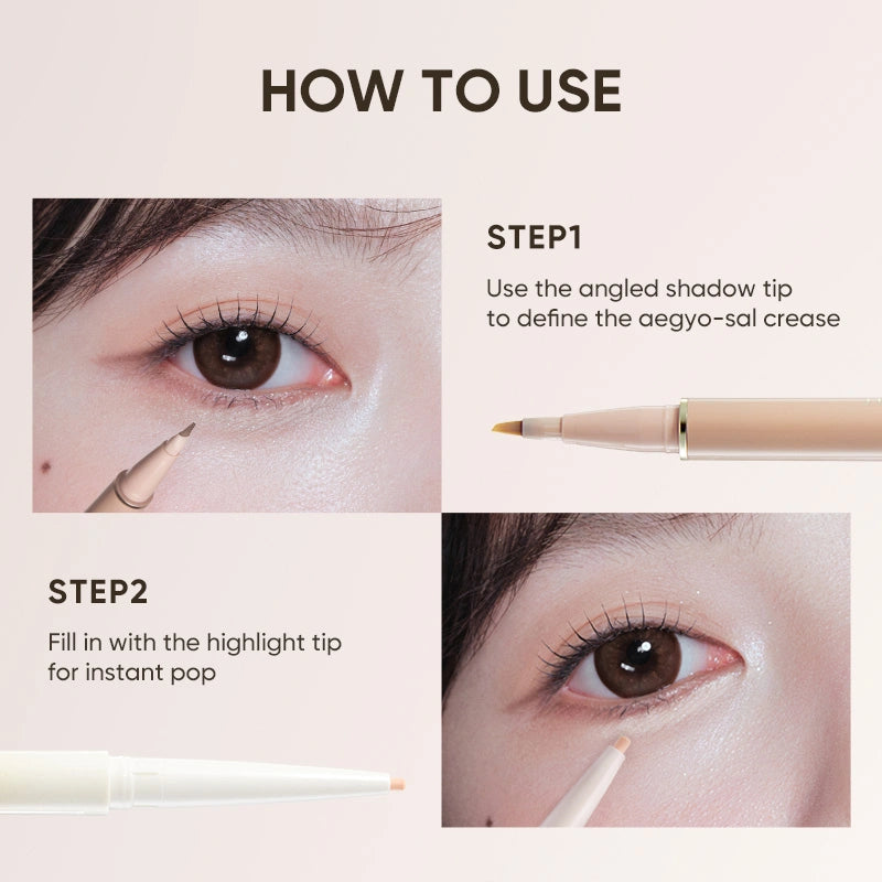 Dual-Ended Under Eye Pen