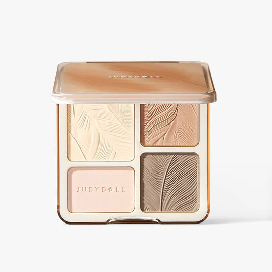 2 IN 1 Highlighter Contour Palette