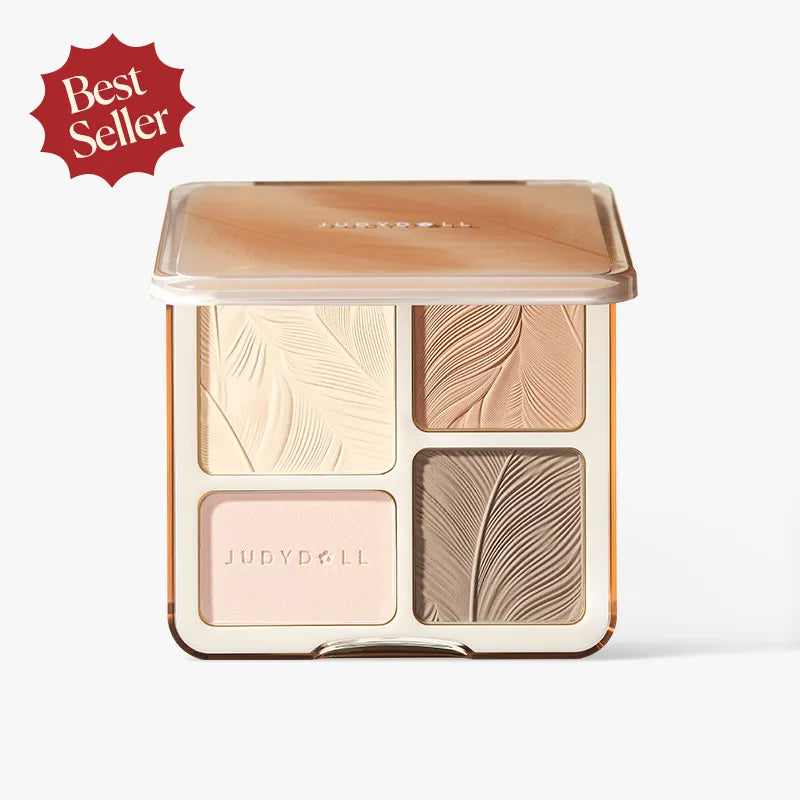 2 IN 1 Highlighter Contour Palette